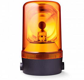Amber rotating mirror beacon from Auer Signal