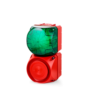 ASS-T+QDS Multi-tone alarm sounder and LED steady/flashing beacon